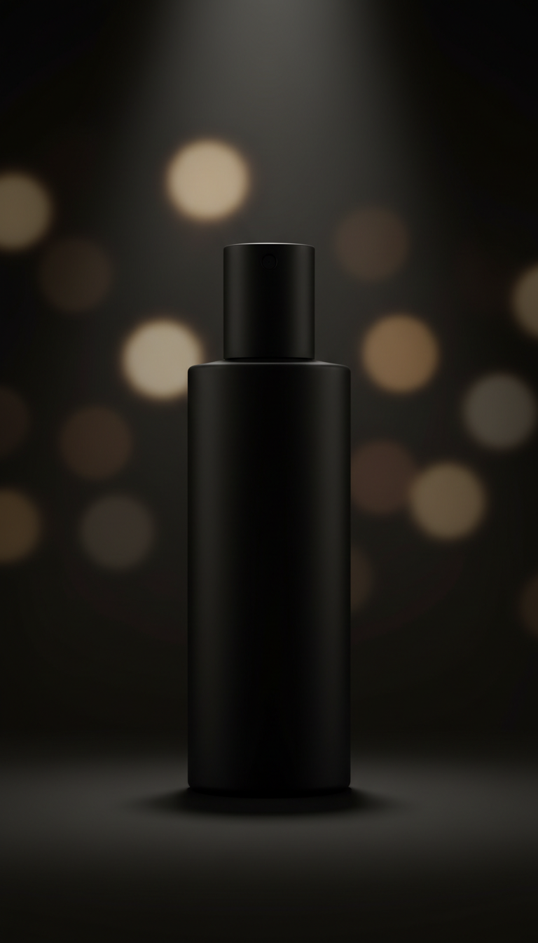 Signature matte black fragrance spray